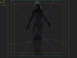 cloth ladies 14 3D Model