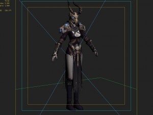 cloth ladies clothing 15 3D Model
