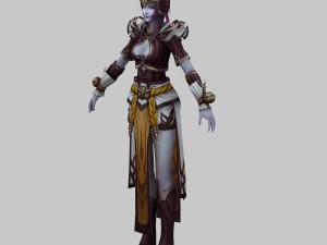 cloth ladies clothing 21 Model 3D
