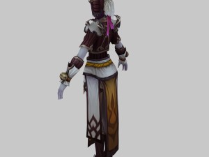 cloth ladies clothing 21 Model 3D