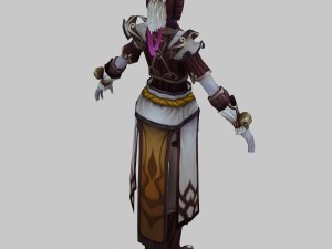 cloth ladies clothing 21 Model 3D