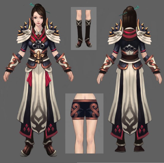 cloth women wear 31 3D Модель .c4d .max .obj .3ds .fbx .stl .blend