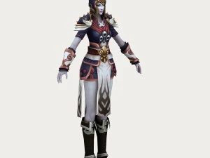 cloth women wear 31 3D Model