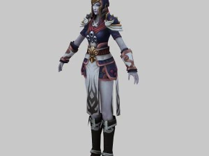 cloth women wear 31 3D Model