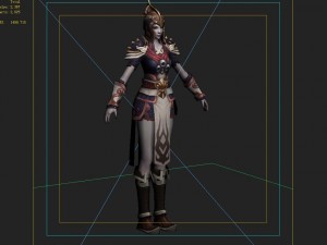 cloth women wear 31 3D Модель