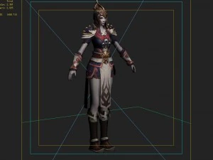 cloth women wear 31 3D Model