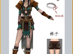 cloth set - female 03 Modèle 3D