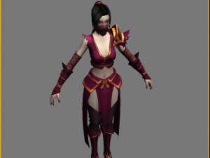 cloth set - female 05 3D 模型