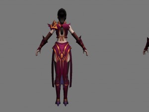 cloth set - female 05 3D 模型