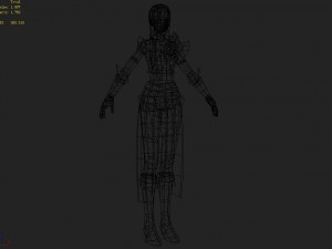 cloth set - female 05 3D 模型