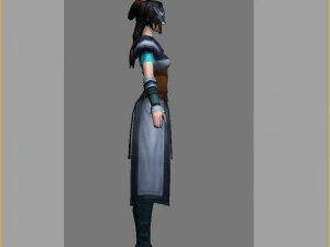 cloth set - female 09 3D Model