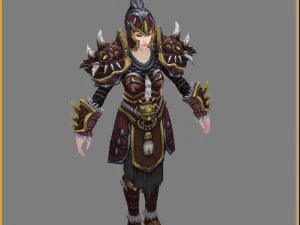 armatura - femmina 11 Modello 3D