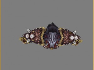 armor suit - female 11 Modelo 3D