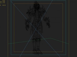 armor suit - female 11 Modelo 3D