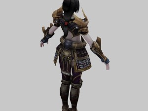 women armor 01 3D मॉडल