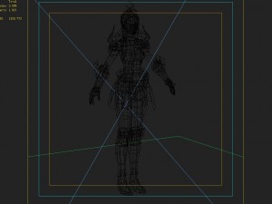 women armor 01 3D मॉडल