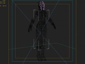 light lady 02 3D Model