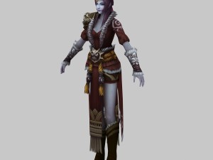 light women clothing 03 Model 3D