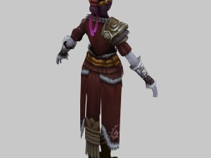 light women clothing 03 Model 3D