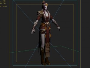 light women clothing 03 Model 3D