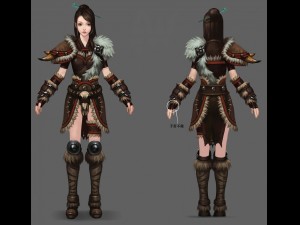 light women clothing 11 Modelo 3D