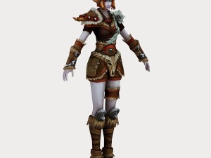 light women clothing 11 3D Model
