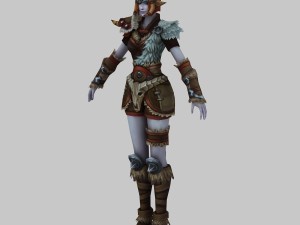 light women clothing 11 3D Model