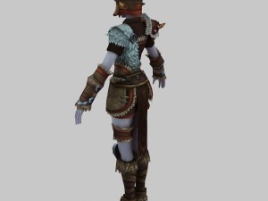 light women clothing 11 3D Model