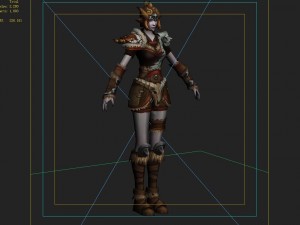 light women clothing 11 3D Model
