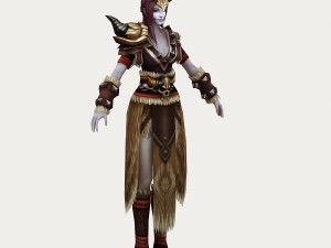 light women clothing 12 3D-Modell