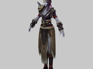 light women clothing 12 3D Model