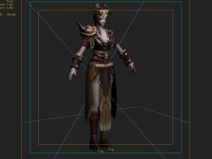 light women clothing 12 3D Model