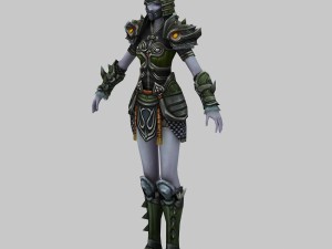 light women clothing 21 3D Model