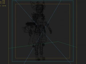 little fox girl - armor set 04 3D Model