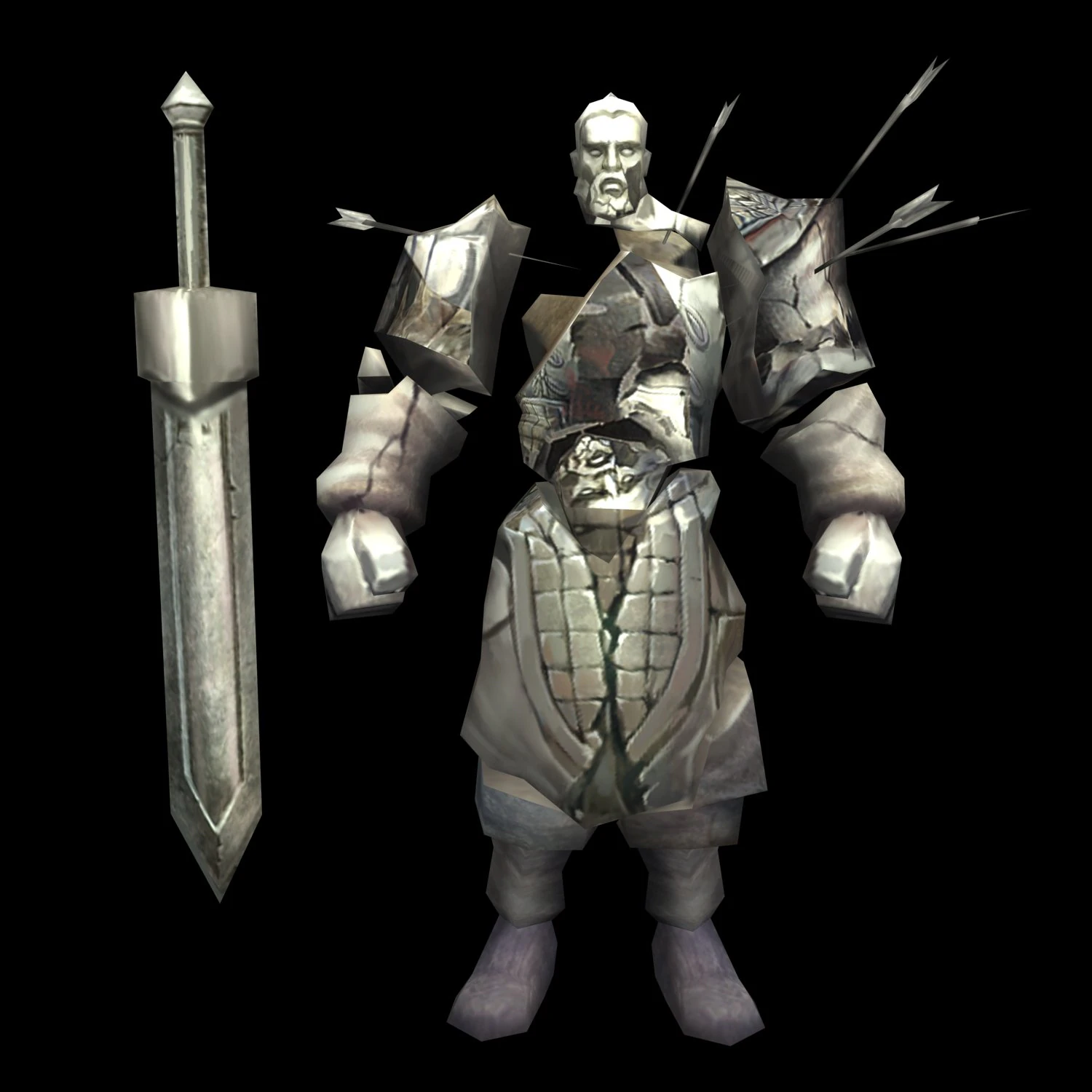 terracotta warriors 3D Model .c4d .max .obj .3ds .fbx .stl .blend 