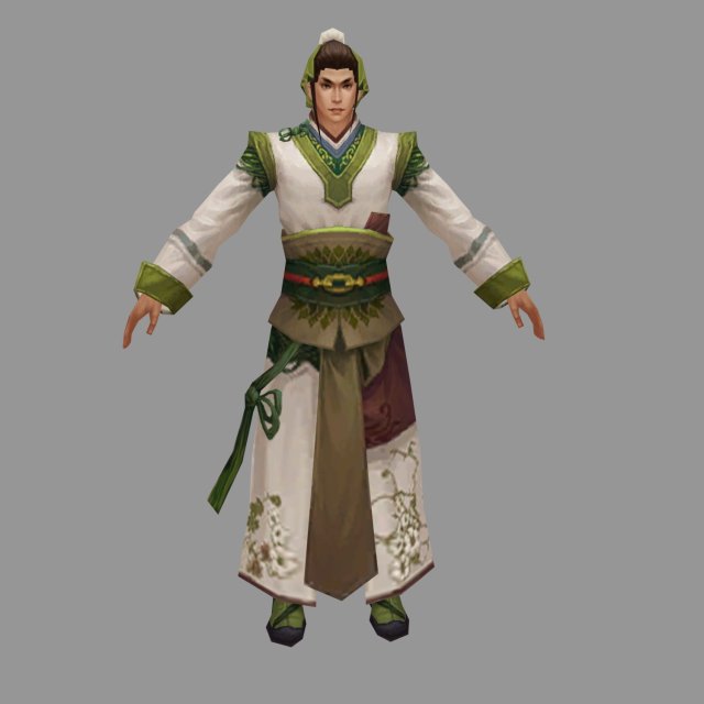 commoner male 03 Modelo 3D .c4d .max .obj .3ds .fbx .stl .blend 