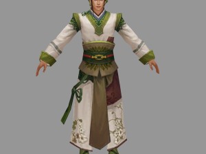 commoner male 03 Model 3D