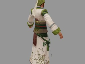 commoner male 03 3D Model