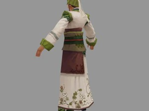 commoner male 03 3D Model