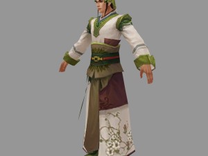 commoner male 03 Modelo 3D
