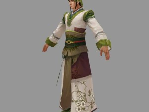 commoner male 03 3D Model