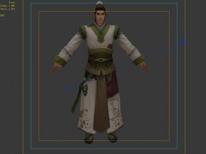 commoner male 03 Modelo 3D