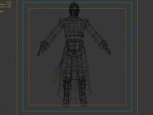 commoner male 03 3D Model