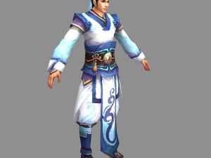 commoner male 04 3D Model