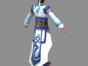 commoner male 04 3D Model