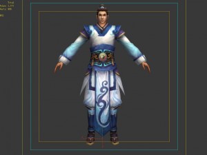 commoner male 04 3D Model