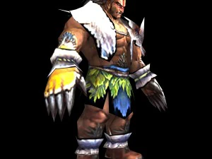 shirtless savage 3D Model