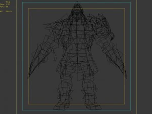 shirtless savage 3D Model