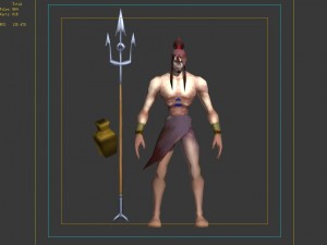 dry river thieves 3D Model