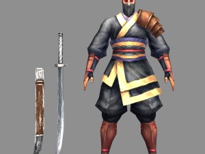 black assassin 3D Model
